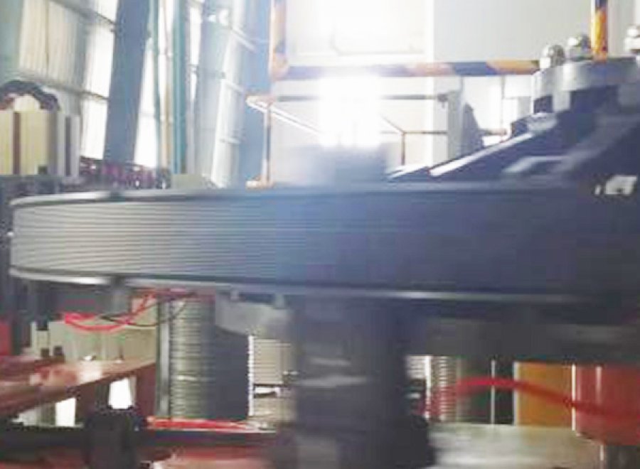 Hexagonal Bead Extruding &Winding Line for huge OTR tire (One Bead)