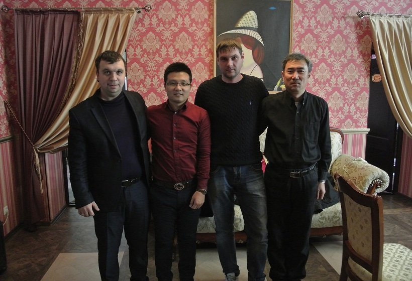 Visit Russian customer after machinery supplied